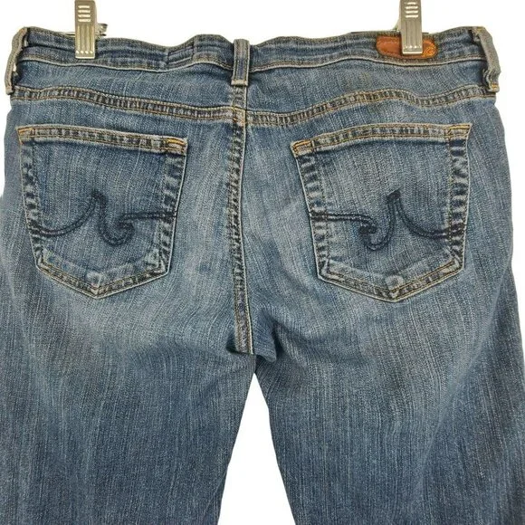 AG Adriano Goldschmeid Women's Stilt Cigarette Leg Jeans Blue Size 30 - Picture 7 of 11